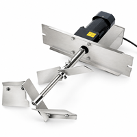 RVS-jamkookpotmixer voor fruitsaus, chocoladesiroop, dessertfabriek, verwerkingsapparatuur leverancier