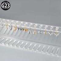 Gaby Popular Piercing de nombril en titane calibre 14, bijoux en gros pour enfants et mariages