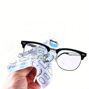 Nouveaux produits : Chiffon de nettoyage pour lunettes et lunettes de soleil en microfibre, avec logo personnalisé - Product Image 3