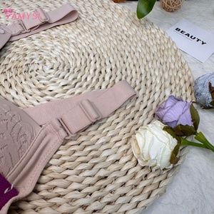 312 #2025 estate nuove donne reggiseni di grandi dimensioni traspirante tecnologia di perforazione Nano tazza sottile allargata tracolla alta elasticizzata - Product Image 4