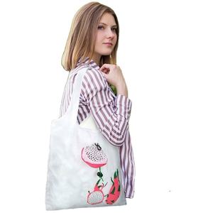 Sacs d'épicerie réutilisables, sacs de courses réutilisables pour fruits, sacs personnalisés à motif fraise - Product Image 6