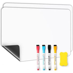 Pizarra Magnética para Niños, Lámina de Pizarra Blanca para Refrigerador, Bloc de Escritura para Graffiti, <span class=keywords><strong>Adhesivo</strong></span> para Refrigerador - Product Image 1