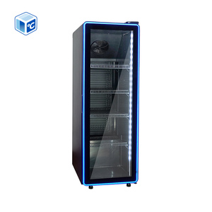 Refrigerador Exhibidor de Bebidas Compacto y Estrecho, Precio de Fábrica 2 ℃   Hasta 8 ℃   Enfriador de Bebidas de 160l 310l 220v 110v, Refrigerador con Vitrina - Product Image 3