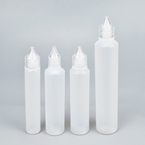 Pet <b>Plastic</b> Bottles 25 50 100ml Cylinder Screw <b>Cap</b> For Chemical Packaging - Product Image 1