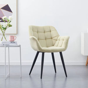 <span class=keywords><strong>Chaise</strong></span> de salle à manger en velours jaune de style moderne, fauteuil pour salle à manger et salon, <span class=keywords><strong>chaise</strong></span> de salle à manger <span class=keywords><strong>beige</strong></span> - Product Image 2