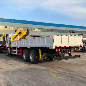 รถบรรทุกติดเครน ISUZU GIGA 6X4 ยอดขายดีที่สุดของจีน เครื่องยนต์ HOWO แบบยืดหดได้ รับน้ำหนักได้ 10 ตัน แรงบิดสูง - Product Image 4