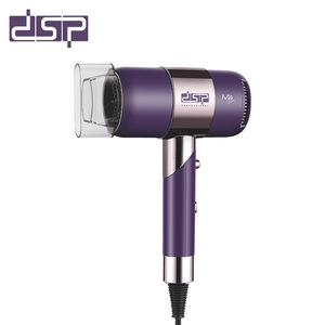 Secador de Pelo Dsp Morado con Motor DC de Alta Velocidad, Enchufe Europeo para Uso Doméstico y en Salón - Product Image 1