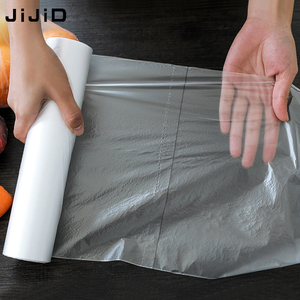 Rollo de Bolsas Transparentes para Verduras JIJI, Bolsas de Plástico Perforadas para Uvas, Empaque para Lechuga, Rollo de Bolsas para Verduras - Product Image 2