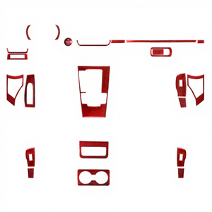 ชุดแต่งภายในคาร์บอนไฟเบอร์สำหรับรถยนต์มาสด้า <span class=keywords><strong>3</strong></span> แอ็กเซล่า ปี <span class=keywords><strong>2020</strong></span>  ครอบคลุมทั้ง<span class=keywords><strong>ภายใน</strong></span>  พร้อมสติ๊กเกอร์ตกแต่งคอนโซลหน้า - Product Image 1