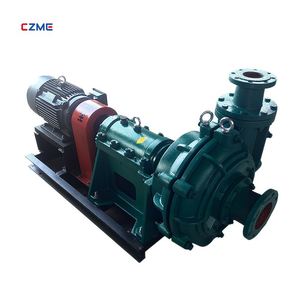 Pompe à boue industrielle CDHB à impulsion métallique résistante à l'usure, avec revêtement en caoutchouc, moteur, filtre à sable, horizontale, robuste - Product Image 1