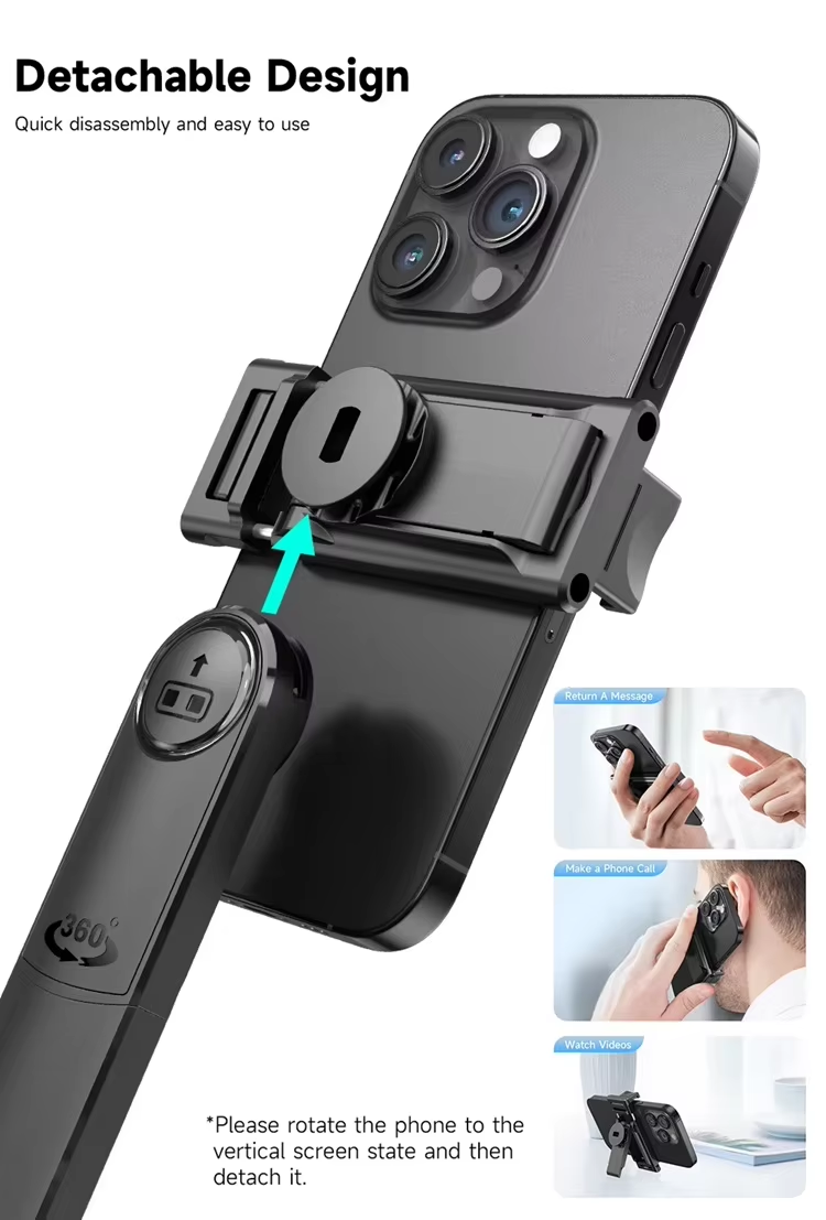 VloggingキットC17ジンバルスタビライザー360度スマート自動回転