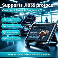 Escáner de Diagnóstico OBD2, Tableta Android de 12 Pulgadas, Probador de Baterías, Datos en Tiempo Real para Talleres de Reparación de Automóviles, Profesional