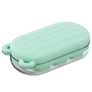 Molde de silicona cuadrado de grado alimenticio de fácil desmolde con tapa de oso desmontable, para congelación rápida de cubitos de hielo y crema, herramienta doméstica ecológica - Product Image 4