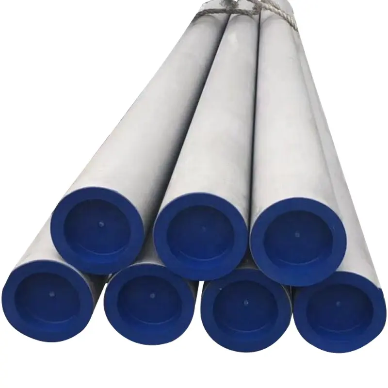 ASTM A213 316 Ti Pipe 1,4571 tubo de acero inoxidable tubo de titanio añadido tubos sin soldadura para planta hidroeléctrica