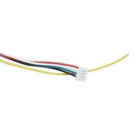 Connecteur de câble étanche M12*1.0, connecteur M12, code A, 5 broches, circulaire, fixation frontale, prise mâle avec fil et capuchon anti-poussière