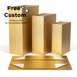 2025 Sang Trọng Biểu Tượng Tùy Chỉnh Rỗng Gấp Bìa Cán Hộp Cứng Nhắc UV Lớp Phủ Bóng Matt Cán Miếng Bọt Biển Dập Nổi - Product Image 2