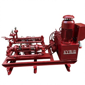Máquina de inyección de lechada de doble bomba accionada eléctricamente, motor de 11 kW, 48 l/min por bomba, bomba de lechada de alto flujo - Product Image 1