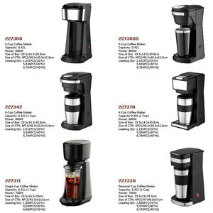 227368S 800W 420ml America 2 en 1 la meilleure cafetière à café à dosettes bon marché K-express K-mini à service unique K-cup - Product Image 6