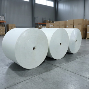 Single Sided Acrylic <b>Adhesive</b> Water Activated Kraft Paper Jumbo Rolls | High Temperature Resistance | <b>Adhesive</b> Sticker - Product Image 2