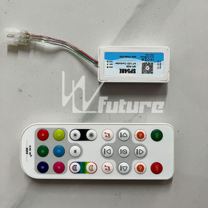 Contrôleur Bluetooth futuriste - Télécommande Bluetooth spéciale pleine couleur <span class=keywords><strong>pour</strong></span> la <span class=keywords><strong>musique</strong></span> et la danse, <span class=keywords><strong>pour</strong></span> les vêtements lumineux - Product Image 6