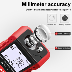Misuratore di distanza <span class=keywords><strong>laser</strong></span> personalizzazione NOYAFA da 50 metri a 120 metri area di lunghezza misurazione del volume calcolo telemetro <span class=keywords><strong>Laser</strong></span> - Product Image 4