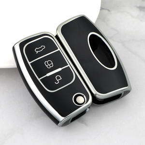 Funda de TPU suave de primera calidad para llave de coche, carcasa para Ford <span class=keywords><strong>Fox</strong></span> Dionysia EcoSport, llaveros plegables, llavero, bolsa directa de fábrica - Product Image 1