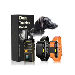 Wiederauf ladbare wasserdichte 1 Mile/5280 Ft Hunde trainings halsband Remote Bark Control Shock Tone Blinkende Leuchtfeuer Sicher für Hunde - Product Image 1