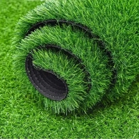 Tapis paysager artificiel vert imperméable, écologique et durable de 60 mm pour intérieur et extérieur, jardin, cour arrière, terrain de sport