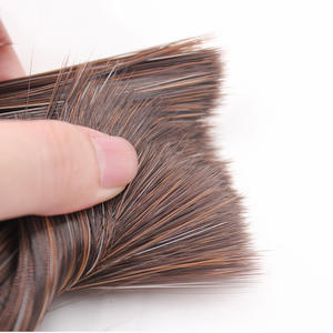 Brosse de barbier en bois de hêtre, douce, plumeau, pour le visage, en Fiber douce, nettoyage des <span class=keywords><strong>cheveux</strong></span>, plate et antidérapante, outil de coiffure pour coupe - Product Image 5