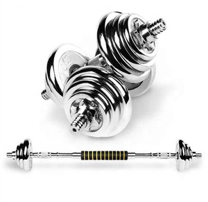 50kg Free <strong>Weights</strong> <strong>Dumbbells</strong> Barbell Set Gym Fitness 200kg Barbell <strong>Dumbbell</strong> - Product Image 4