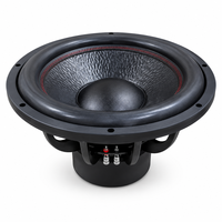 Subwoofer mobil spl 15 Dual Magnet, Speaker Subwoofer 180mm dengan Voice Coil dan Foam Surround untuk Sistem Audio Mobil