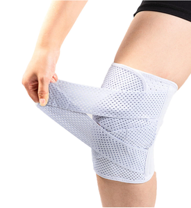 <span class=keywords><strong>Genouillère</strong></span> avec stabilisateurs latéraux doubles, <span class=keywords><strong>genouillère</strong></span> à rotule ouverte et sangles de fixation réglables en forme de V, genouillères médicales - Product Image 2