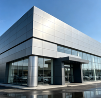 Panneau composite en aluminium (ACP) durable, ignifuge et antistatique, matériau de façade extérieur personnalisé pour bâtiments préfabriqués et appartements