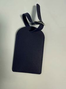 Custom Named Baggage Tags Pu Leather Plane Hotel Tag Privacy Luggage <b>Labels</b> for Travel Bag - Product Image 4