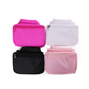 Unisex Neon Sport Fanny Pack Verstelbare Taille Box-Vormige Tas Met 3 Ritsen Groothandel Nylon Outdoor Fitness Riem Voor Mannen Dames - Product Image 2