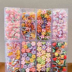 Cuentas redondas bonitas de colores de forma personalizada a granel para hacer pulseras, collares, pendientes, accesorios, manualidades DIY - Product Image 1