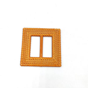 BU0915 accesorios de ropa hebilla para ropa plástico grande 72mm <span class=keywords><strong>80mm</strong></span> rectángulo ajustable cuadrado marrón moda personalizada Multi YMY - Product Image 3