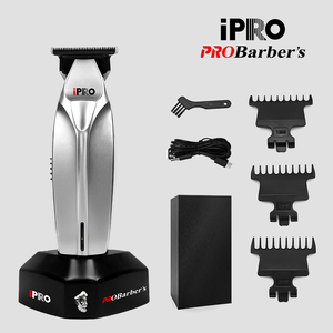 Tondeuse Professionnelle Sans Fil Rechargeable USB avec Lame en T Précise pour Salon, Barbier et Usage Domestique - Product Image 2
