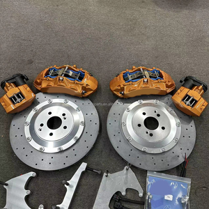 Bánh trước 6 piston, 400mm, bánh sau 380mm, đĩa phanh gốm Carbon đĩa phanh xe má phanh phụ tùng gốm - Product Image 4