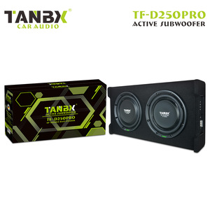 Sistema de Audio para Auto Tanbx Doble Subwoofer de 10 Pulgadas Tb D250pro Activo con Salida Mono y Caja de Madera - Product Image 5