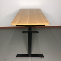 Bureau ergonomique à hauteur réglable, hauteur électrique, 4 pièces, socle sur pied, table de bureau
