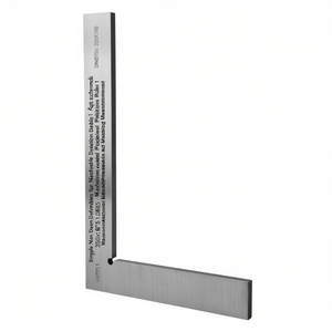 Simple Non Deformable <b>Square</b> <b>Set</b> <b>Square</b> 250x165 Mm DIN875 1 Precision Metal Right Angle Ruler For Machining And Measurement - Product Image 2
