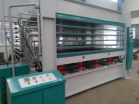 Presse à chaud hydraulique pour le laminage de panneaux MDF et de contreplaqué, machine de pressage à chaud pour placages de portes