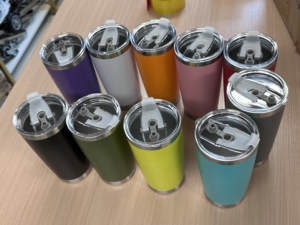 20oz Ready Stock Stainless Steel Eco-Friendly Portable Minimalist Office Cup Tumbler Magslide Lid Vacuum Insulated Travel - Product Image 2