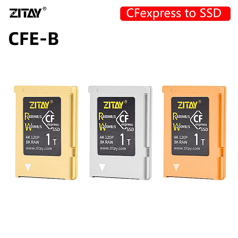 ZITAY Cfexpress Type B Card to NVME M.2 2230 SSD Adapter