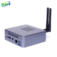 Mini PC Elsky DDR4 de 32GB, Thin Client NUC con Intel 12th 12600H, con MINI DP, 1*M.2, Tipo-C opcional para juegos
