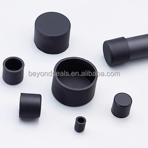 圆管保护盖平盖3毫米硅橡胶端盖 - Product Image 1