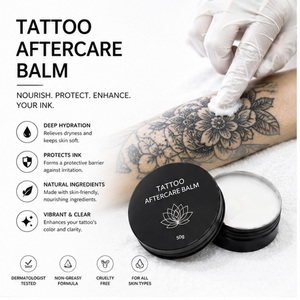 Nueva Crema para Tatuajes de Densidad Uniforme, Opciones de Peso Completas, Gel para el Cuidado Posterior del Tatuaje con Logotipo Personalizado OEM para Maquillaje Permanente - Product Image 2