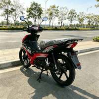 TVSQ Motocyclettes à deux roues à essence, économiques en carburant et durables, fabriquées en Chine pour l'exportation transfrontalière vers l'Afrique pour usage quotidien