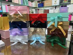 Caja de Regalo de Lujo Totalmente Personalizada con Cierre Magnético de Cinta para Pequeños Negocios de Pelucas, MOQ Bajo de 100 y Stock Disponible para Entrega Rápida - Product Image 4